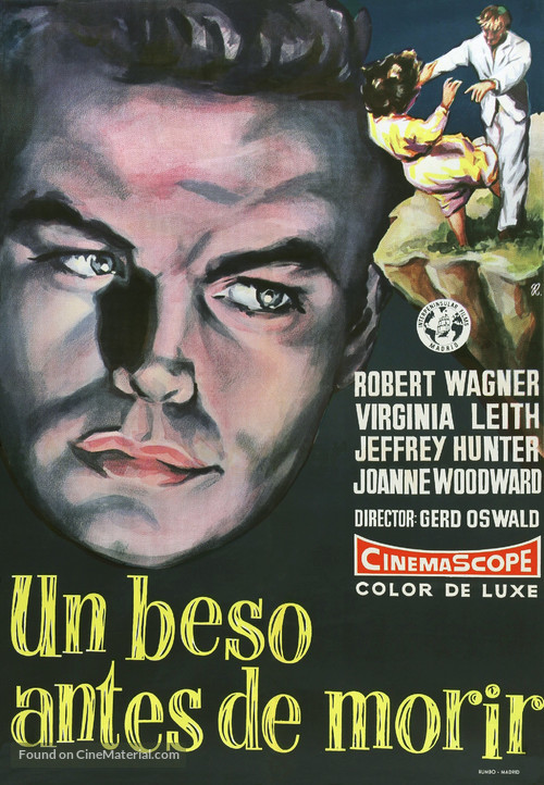 A Kiss Before Dying - Spanish Movie Poster