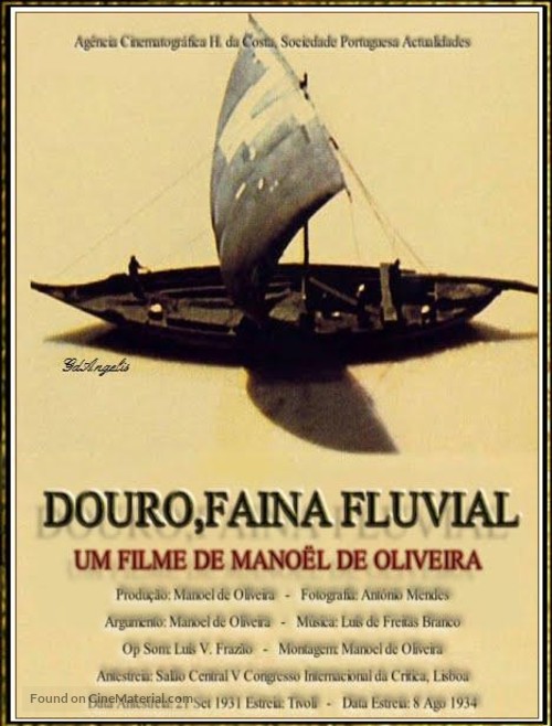 Douro, Faina Fluvial - Portuguese DVD movie cover