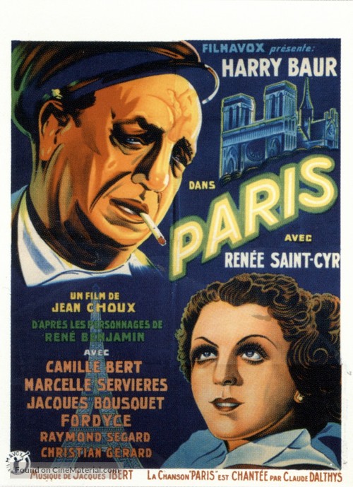 Paris - Belgian Movie Poster