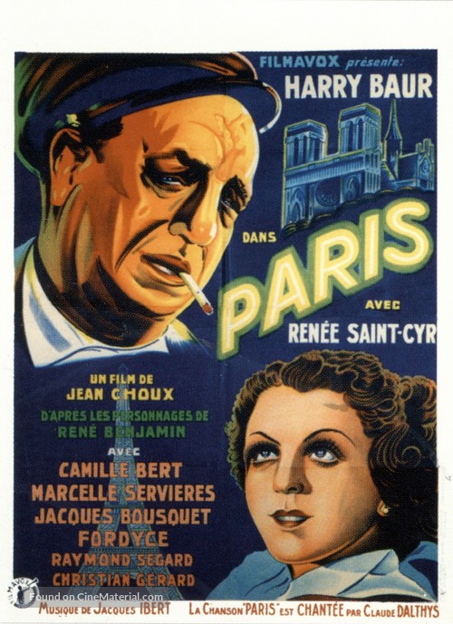 Paris - Belgian Movie Poster