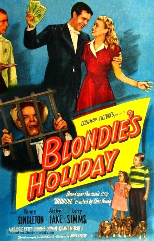 Blondie&#039;s Holiday - Movie Poster
