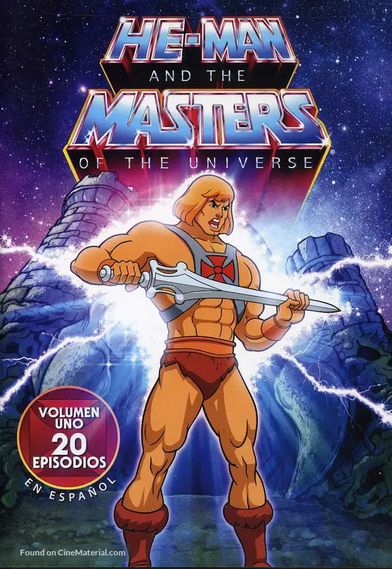 &quot;He-Man and the Masters of the Universe&quot; - Spanish DVD movie cover