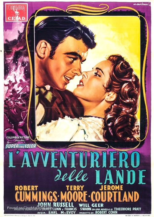 The Barefoot Mailman - Italian Movie Poster