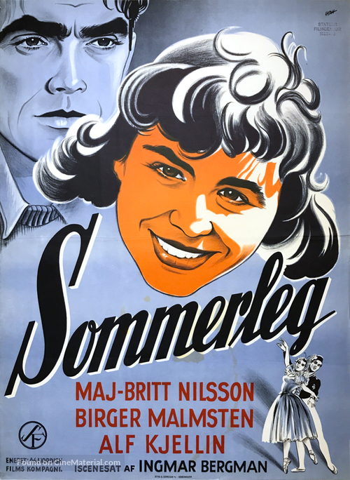 Sommarlek - Danish Movie Poster