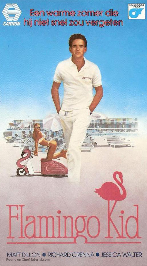 The Flamingo Kid - Dutch VHS movie cover