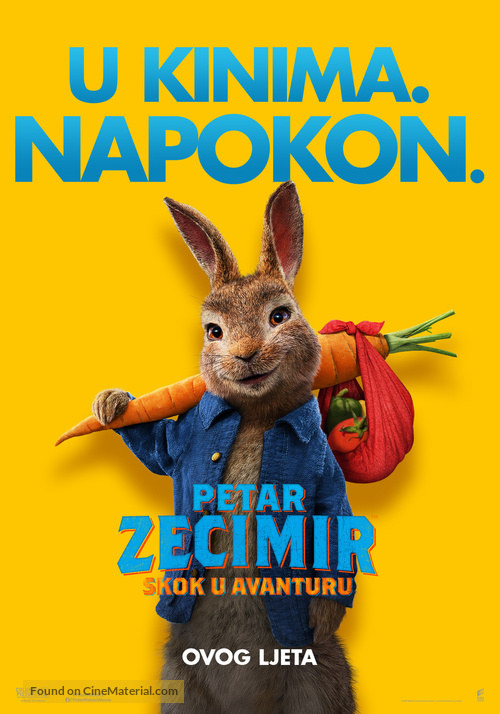 Peter Rabbit 2: The Runaway - Croatian Movie Poster