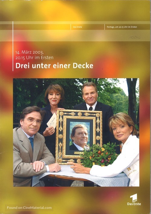 Drei unter einer Decke - German Movie Cover