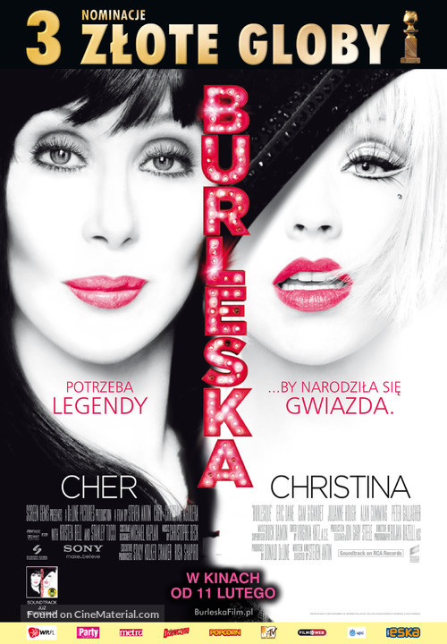 Burlesque - Polish Movie Poster