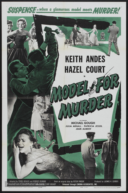 Model for Murder - Movie Poster