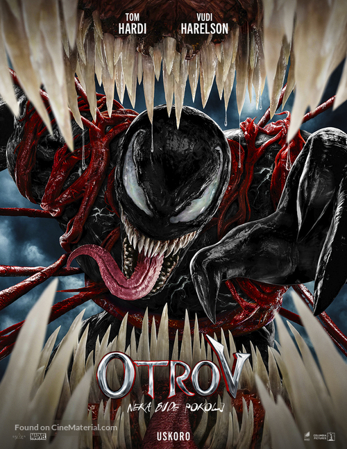 Venom: Let There Be Carnage - Serbian Movie Poster