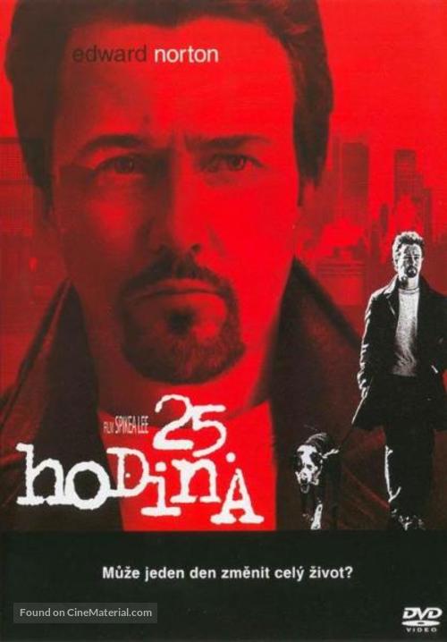 25th Hour - Czech DVD movie cover