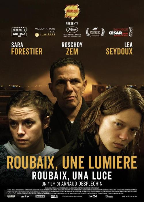 Roubaix, une lumi&egrave;re - Italian Movie Poster