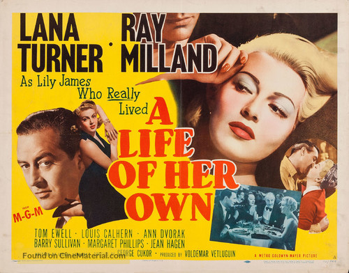 A Life of Her Own - Movie Poster