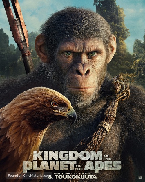 Kingdom of the Planet of the Apes - Finnish Movie Poster