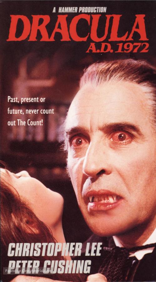Dracula A.D. 1972 - VHS movie cover