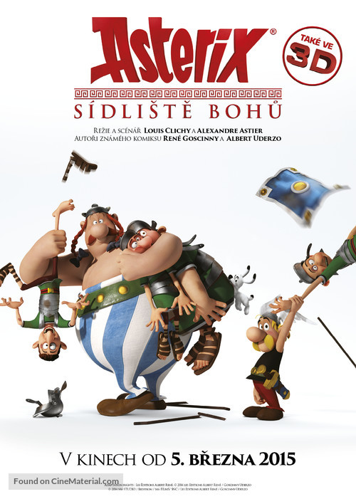 Ast&eacute;rix: Le domaine des dieux - Czech Movie Poster