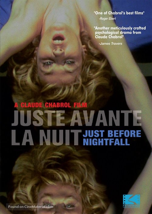 Juste avant la nuit - DVD movie cover