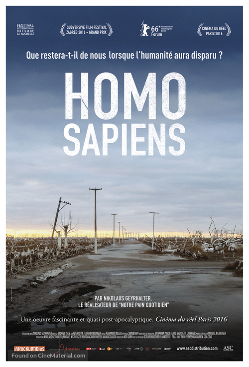 Homo sapiens - French Movie Poster