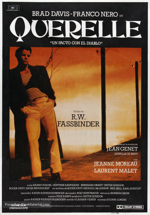 Querelle - Spanish Movie Poster