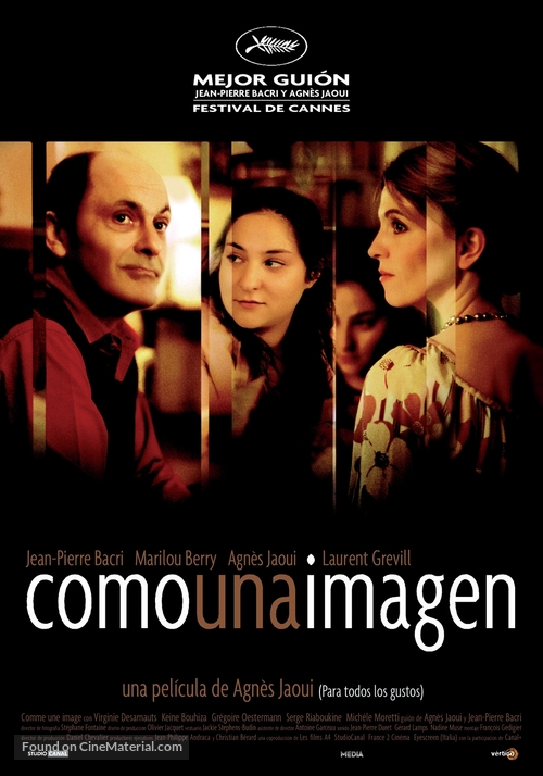 Comme une image - Spanish Movie Poster