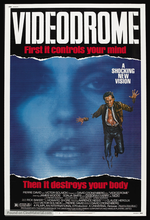 Videodrome - Movie Poster