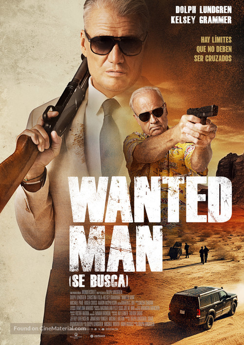 Wanted Man - Spanish Movie Poster