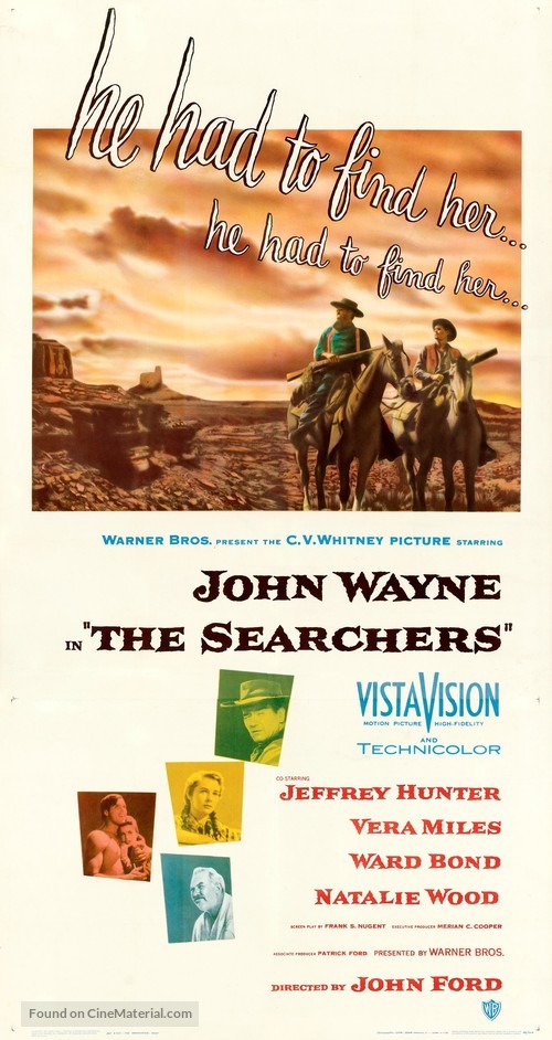 The Searchers - Movie Poster