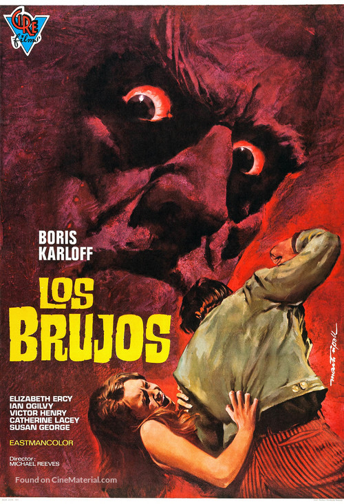 The Sorcerers - Spanish Movie Poster
