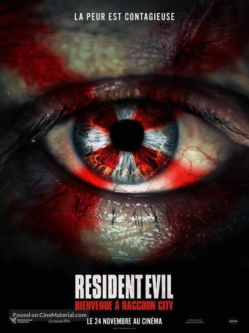 Resident Evil: Welcome to Raccoon City - French Movie Poster