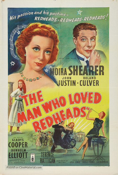 The Man Who Loved Redheads - British Movie Poster