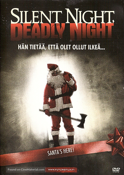 Silent Night, Deadly Night - Finnish DVD movie cover