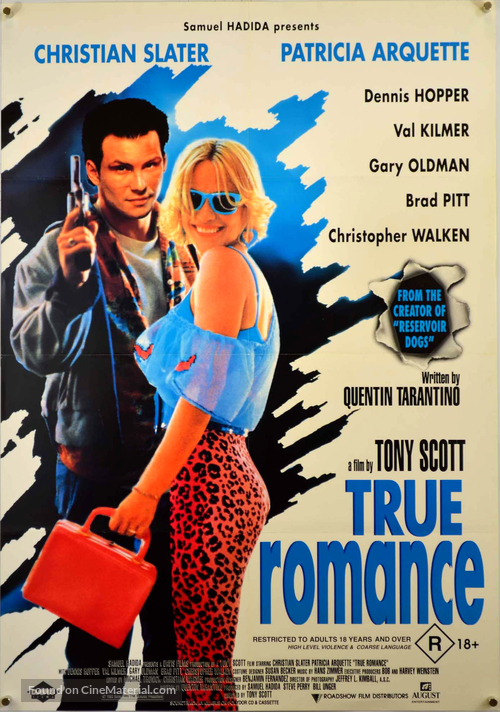 True Romance - Australian Movie Poster
