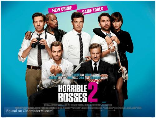 Horrible Bosses 2 - British Movie Poster