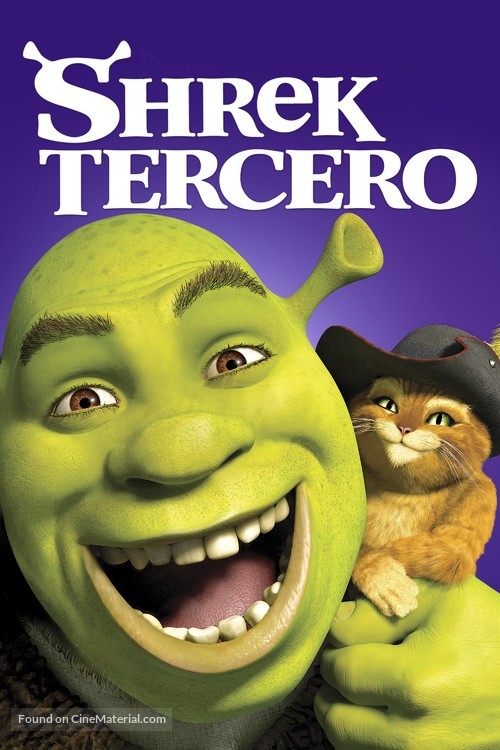 Shrek the Third - Argentinian Movie Cover