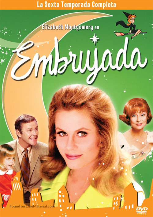 &quot;Bewitched&quot; - Spanish DVD movie cover