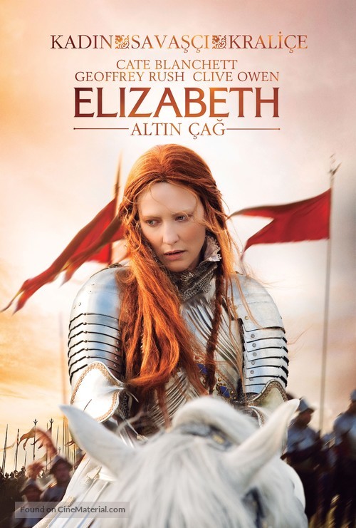 Elizabeth: The Golden Age - Turkish Movie Poster