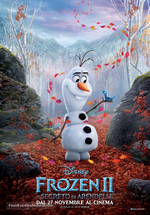 Frozen II - Italian Movie Poster