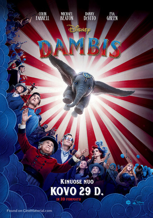 Dumbo - Lithuanian Movie Poster