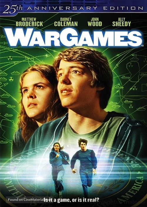 WarGames - DVD movie cover