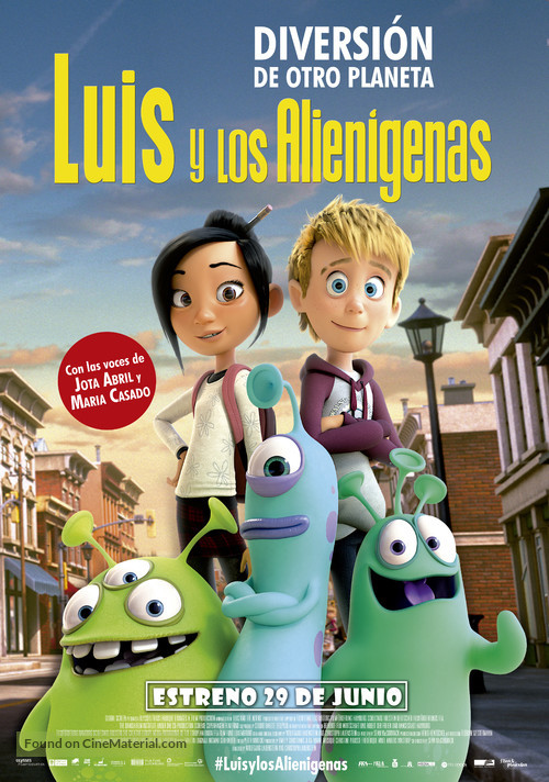 Luis &amp; the Aliens - Spanish Movie Poster