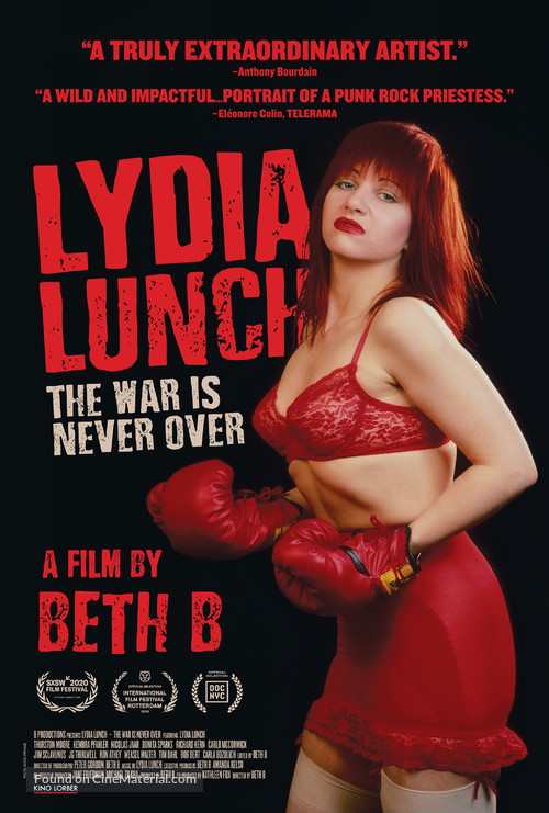 Lydia Lunch: The War Is Never Over - Movie Poster