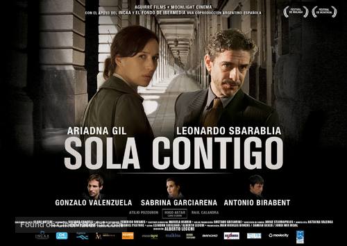 Sola contigo - Argentinian Movie Poster