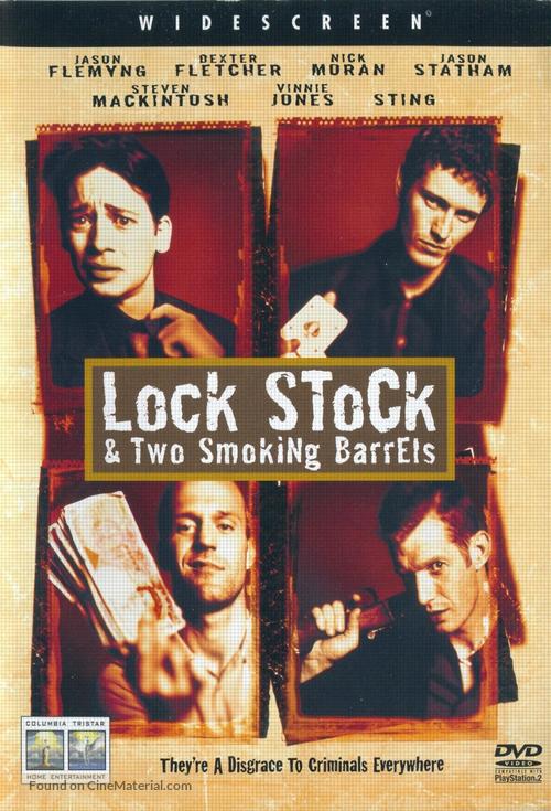 Lock Stock And Two Smoking Barrels - Czech Movie Cover