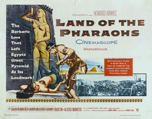 Land of the Pharaohs - Movie Poster