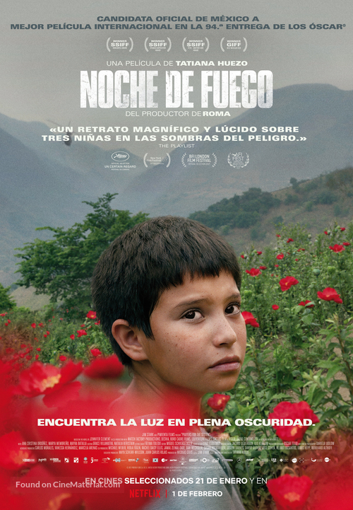 Noche de fuego - Spanish Movie Poster