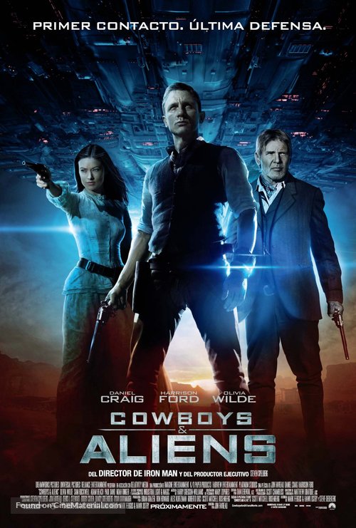 Cowboys &amp; Aliens - Argentinian Movie Poster