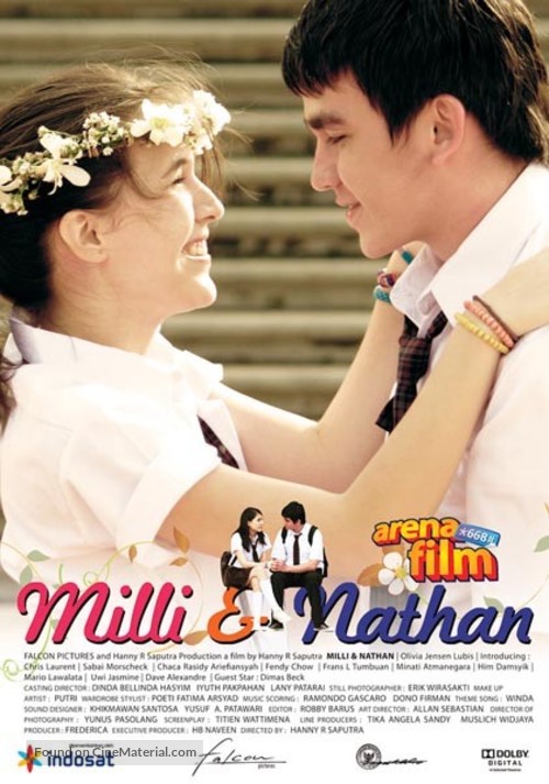 Milli &amp; Nathan - Indonesian Movie Poster