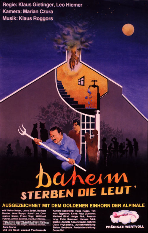 Daheim sterben die Leut&#039; - German Movie Poster