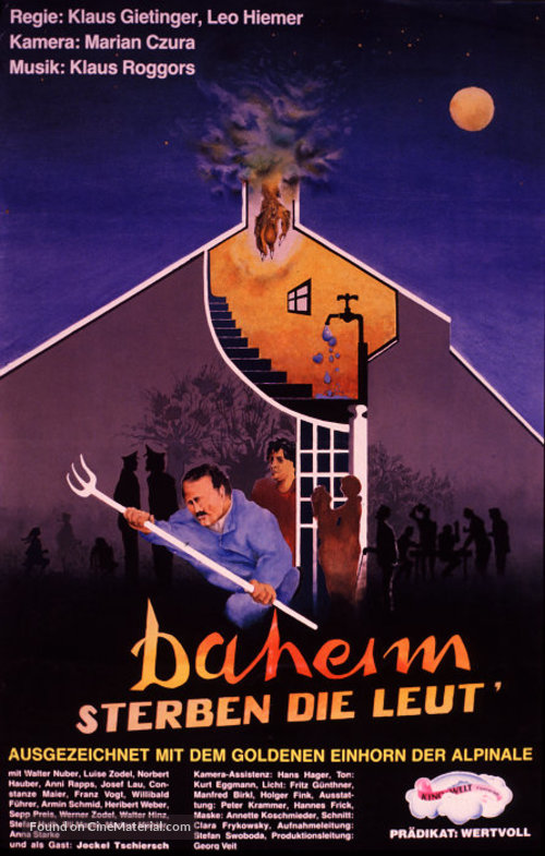 Daheim sterben die Leut&#039; - German Movie Poster