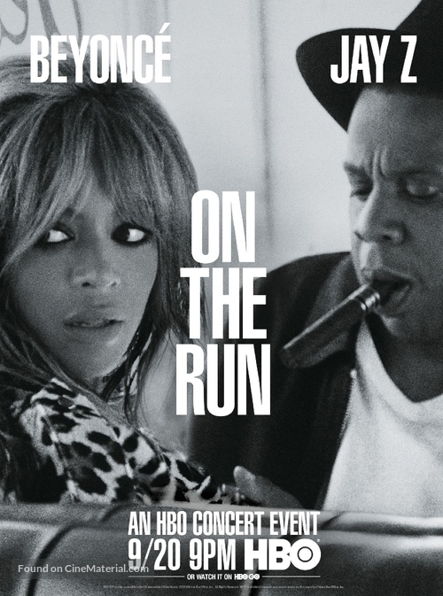 On the Run Tour: Beyonce and Jay Z - Movie Poster